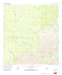 Topo map McGrath C-1 Alaska