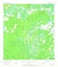 Topo map McGrath D-5 Alaska
