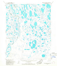 Topo map Meade River A-2 Alaska