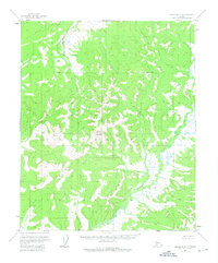 Topo map Melozitna B-5 Alaska