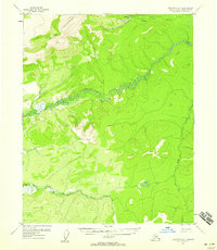 preview thumbnail of historical topo map of Yukon-Koyukuk County, AK in 1955