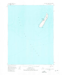 Download a high-resolution, GPS-compatible USGS topo map for Middleton Island B-7, AK (1974 edition)