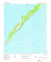 Topo map Middleton Island D-1 and D-2 Alaska