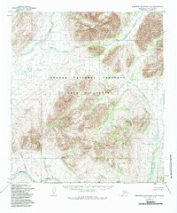 Download a high-resolution, GPS-compatible USGS topo map for Misheguk Mountain A-4, AK (1984 edition)