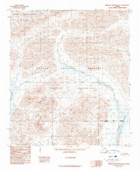 preview thumbnail of historical topo map of North Slope County, AK in 1990