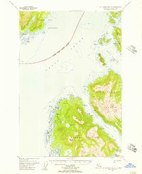 Topo map Mount Fairweather A-2 Alaska