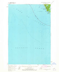 Topo map Mount Fairweather A-3 Alaska