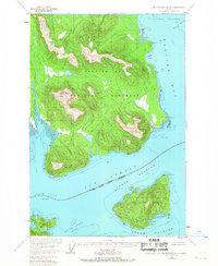 Download a high-resolution, GPS-compatible USGS topo map for Mount Fairweather B-1, AK (1967 edition)