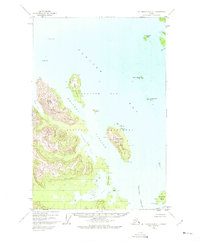 Topo map Mount Fairweather C-1 Alaska