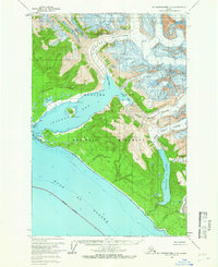 Download a high-resolution, GPS-compatible USGS topo map for Mount Fairweather C-5, AK (1966 edition)