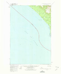 preview thumbnail of historical topo map of Hoonah-Angoon County, AK in 1961