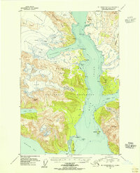 Topo map Mount Fairweather D-1 Alaska