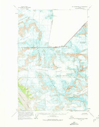 Topo map Mount Fairweather D-5 Alaska