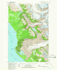 Download a high-resolution, GPS-compatible USGS topo map for Mount Fairweather D-6, AK (1966 edition)