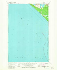 preview thumbnail of historical topo map of Yakutat County, AK in 1961