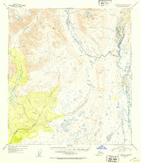 Topo map Mount Hayes A-6 Alaska