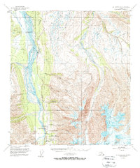 Topo map Mount Hayes C-4 Alaska