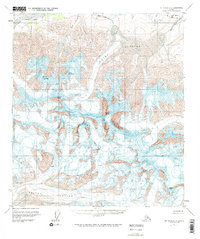 Topo map Mount Hayes C-6 Alaska
