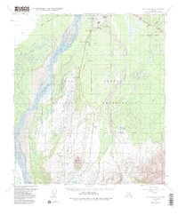 Topo map Mount Hayes D-4 Alaska