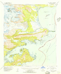 Download a high-resolution, GPS-compatible USGS topo map for Mount Katmai B-1, AK (1956 edition)