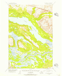 Download a high-resolution, GPS-compatible USGS topo map for Mount Katmai C-4, AK (1956 edition)