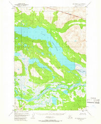 Download a high-resolution, GPS-compatible USGS topo map for Mount Katmai C-4, AK (1965 edition)