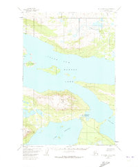 Topo map Mount Katmai C-6 Alaska