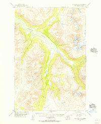 Download a high-resolution, GPS-compatible USGS topo map for Mount Katmai D-3, AK (1956 edition)