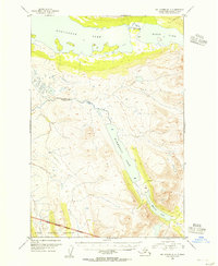 Download a high-resolution, GPS-compatible USGS topo map for Mount Katmai D-4, AK (1956 edition)