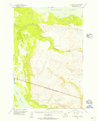 Download a high-resolution, GPS-compatible USGS topo map for Mount Katmai D-5, AK (1956 edition)