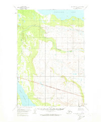 Topo map Mount Katmai D-5 Alaska
