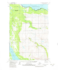 Topo map Mount Katmai D-5 Alaska