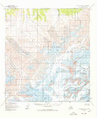 Topo map Mount McKinley A-3 Alaska