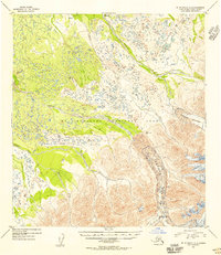 Topo map Mount McKinley A-4 Alaska