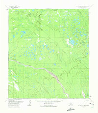 Topo map Mount McKinley B-6 Alaska