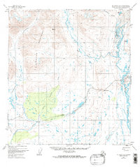 Topo map Mt. Hayes A-6 Alaska