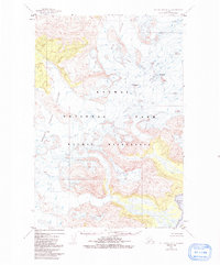 Download a high-resolution, GPS-compatible USGS topo map for Mt Katmai B-2, AK (1991 edition)