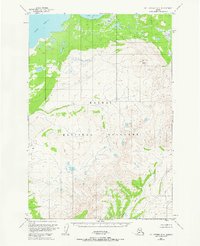 Download a high-resolution, GPS-compatible USGS topo map for Mt Katmai B-6, AK (1967 edition)
