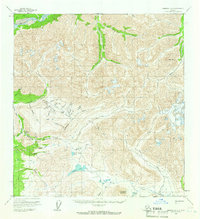 preview thumbnail of historical topo map of Southeast Fairbanks County, AK in 1960