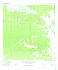 Topo map Nabesna B-1 Alaska