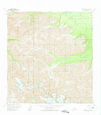 Topo map Nabesna B-3 Alaska