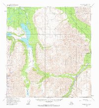 Download a high-resolution, GPS-compatible USGS topo map for Nabesna B-5, AK (1967 edition)