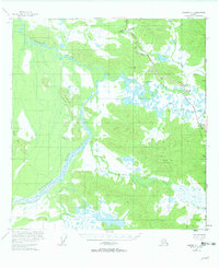 Topo map Nabesna C-1 Alaska
