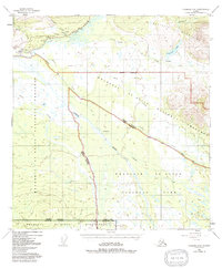 Download a high-resolution, GPS-compatible USGS topo map for Nabesna C-6, AK (1991 edition)