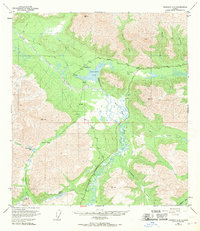 Download a high-resolution, GPS-compatible USGS topo map for Nabesna D-6, AK (1970 edition)