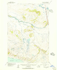 Download a high-resolution, GPS-compatible USGS topo map for Naknek A-1, AK (1956 edition)