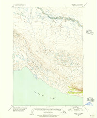 Topo map Naknek A-2 Alaska