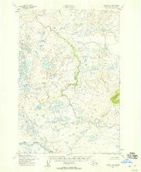 Download a high-resolution, GPS-compatible USGS topo map for Naknek B-2, AK (1958 edition)