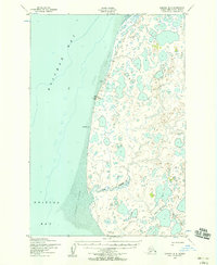 Topo map Naknek B-5 Alaska