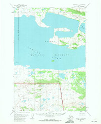 Topo map Naknek C-1 Alaska